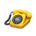 Rotary phone's Yellow variant