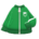 Athletic jacket's Green variant