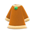 Cat Dress (Brown) NH Storage Icon.png