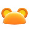 Flashy Round-Ear Animal Hat (Orange) NH Icon.png