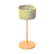 Minimalist lamp's Moss green variant