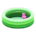 Plastic pool's Green variant