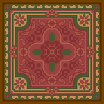 Texture of plush carpet