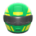 Racing helmet's Green variant