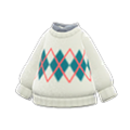 Argyle Sweater (White) NH Storage Icon.png