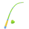 Colorful Fishing Rod (Green) NH Icon.png