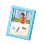 Framed Photo (Blue - Sports Photo) NH Icon.png