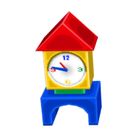 Kiddie clock