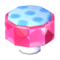Polka-Dot Stool (Ruby - Soda Blue) NL Model.png
