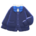 Cardigan school uniform top's Navy blue variant