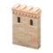 Castle Wall (Pink-Beige - None) NH Icon.png