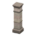Decorative pillar's Concrete variant