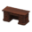 Den desk's Red wood variant