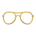 Double-bridge glasses's Gold variant