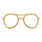 Double-Bridge Glasses (Gold) NH Icon.png