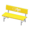 Plastic Bench (Yellow - Hearts) NH Icon.png