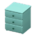 Simple small dresser's Blue variant
