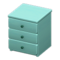 Simple Small Dresser (Blue - None) NH Icon.png
