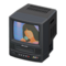 TV with VCR (Black - Music Video) NH Icon.png
