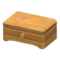 Wooden Music Box (Light Wood - Red Flowers) NH Icon.png
