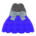 Bubble-Skirt Party Dress's Blue variant