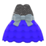Bubble-Skirt Party Dress (Blue) NH Icon.png