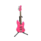 Electric Bass (Shocking Pink) NH Icon.png