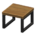 Ironwood chair's Walnut variant