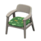 Nordic Chair (Gray - Butterflies) NH Icon.png
