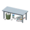 Sloppy Table (Gray - Fashion) NH Icon.png