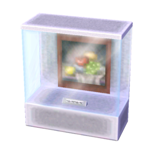 Tall Display Case (White Pedestal - Still-Life Painting) NL Model.png