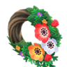windflower wreath