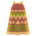 Zigzag-print dress's Brown variant