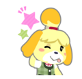 Isabelle LINE Animated Sticker.png