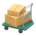 Rolling cart's Green variant