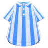 Vertical-Stripes Shirt (Blue) NH Icon.png