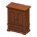 Antique wardrobe's Brown variant