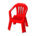 Garden chair's Red variant