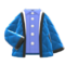 Quilted Jacket (Blue) NH Icon.png