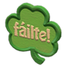 shamrock doorplate