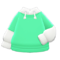 Tee-Parka Combo (Mint) NH Icon.png