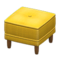 Boxy Stool (Yellow) NH Icon.png