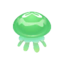 green moon jellyfish