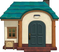 Lily's house exterior