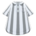 Vertical-Stripes Shirt's Gray variant