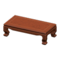 Zen Low Table (Dark Wood) NH Icon.png