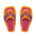 Beaded sandals's Orange variant