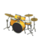 Drum Set (Golden Yellow - Glossy Black) NH Icon.png