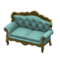 Elegant Sofa (Gold - Blue Roses) NH Icon.png