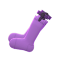 Garter Socks (Purple) NH Icon.png